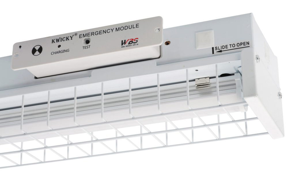 WBS Technology Emergency Batten with Kwicky Module